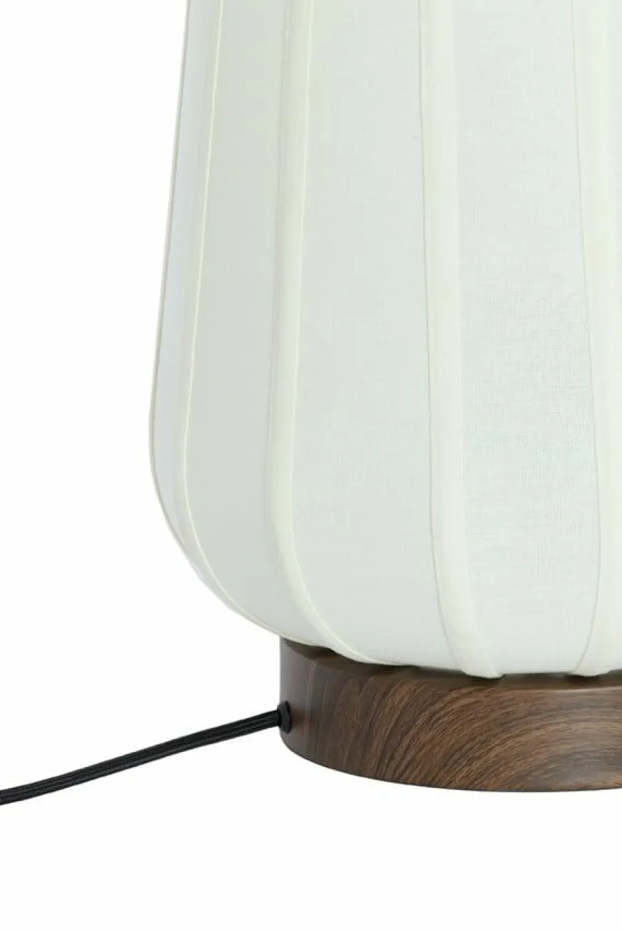 Light en Living Tafellamp Ø30x41,5 cm BIBURY hout print donker bruin+wit Hot