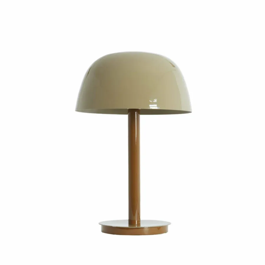 Light en Living Tafellamp Ø30x48 cm MARIVET zand+bruin Clearance