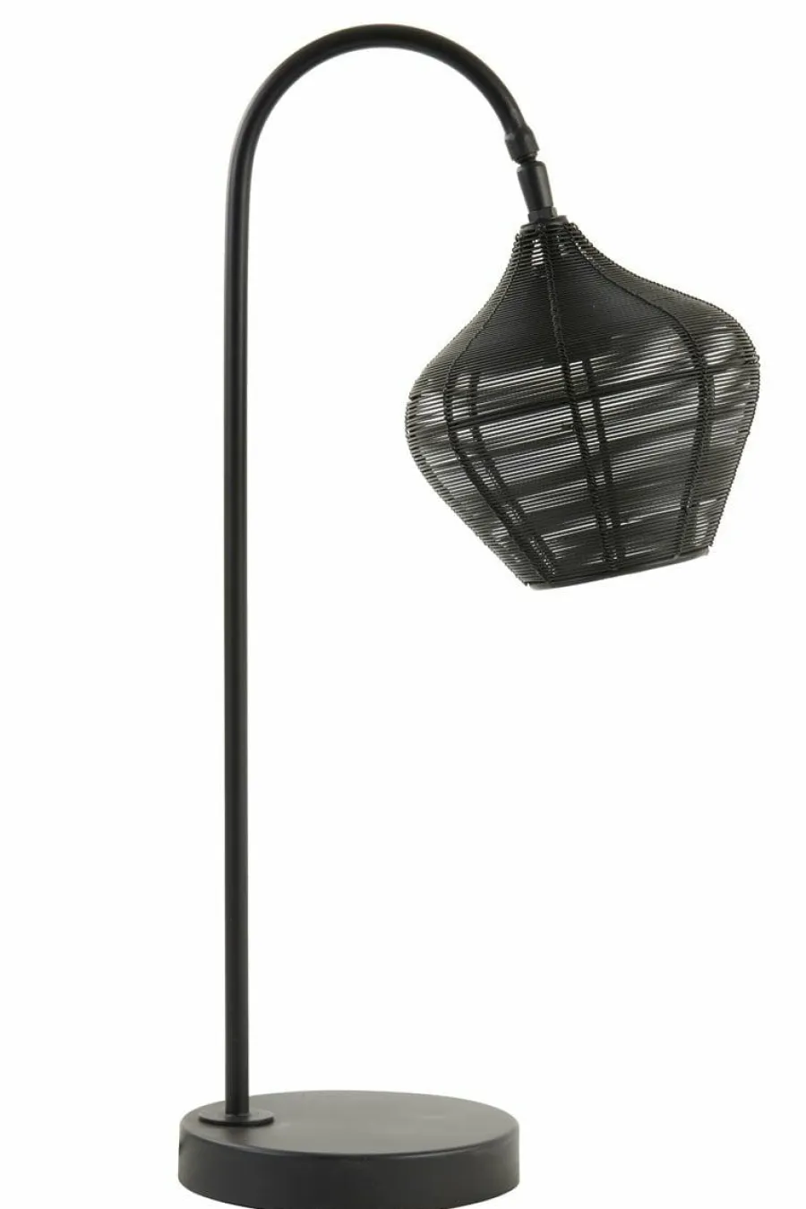 Light en Living Tafellamp 27x20x61 cm ALVARO mat zwart Sale