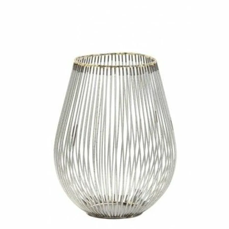 Light en Living Theelicht Ø16x20 cm VENADE antiek zilver Hot