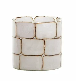 Light en Living Theelicht Ø10x11 cm DRONERO glas transparant+wit Online