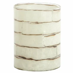 Light en Living Theelicht DRONERI Ø10x13 cm – Glas Helder + Crème | Light & Living - Copy Discount