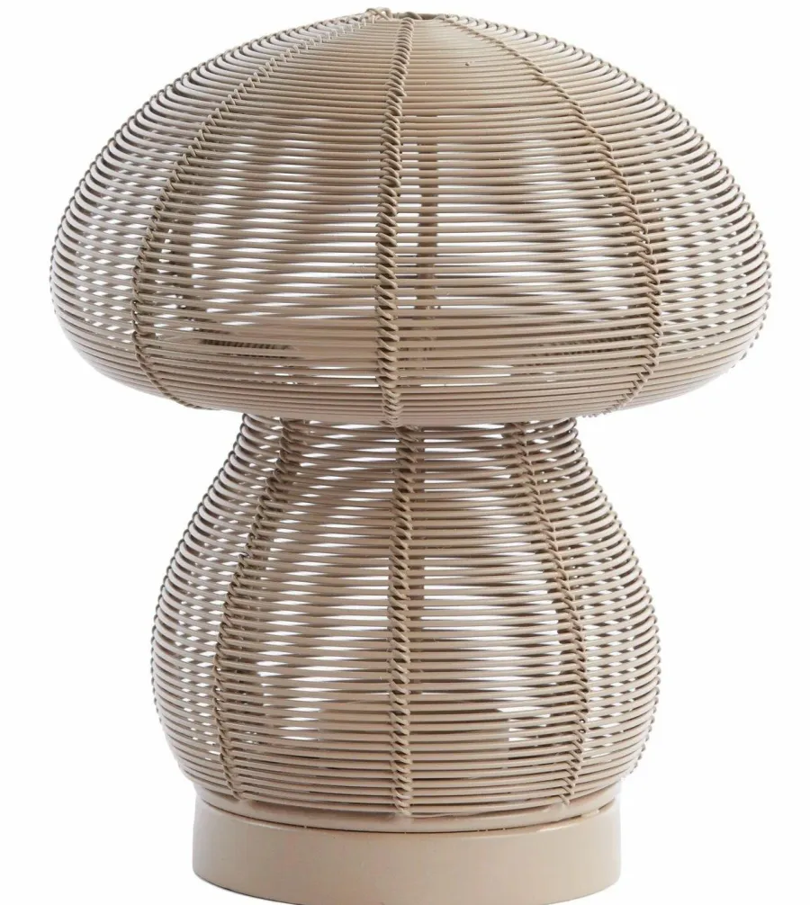 Light en Living Theelicht Ø15x18 cm MUSHROOM mat beige Discount
