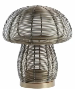 Light en Living Theelicht Ø20x24 cm MUSHROOM antiek brons Discount