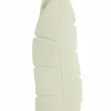 Light en Living Vaas Deco 19x11x46,5 cm LOU keramiek mat creme Outlet