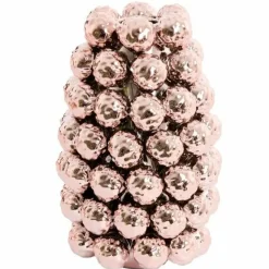 Light en Living Vaas deco Ø18,5x28 cm BUTANG keramiek metallic lichtroze