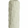 Light en Living Vaas deco Ø14,5x42 cm LEIMA keramiek mat crème New