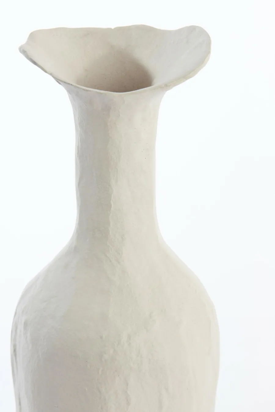 Light en Living Vaas deco 9x8x40 cm TEODORA crème New