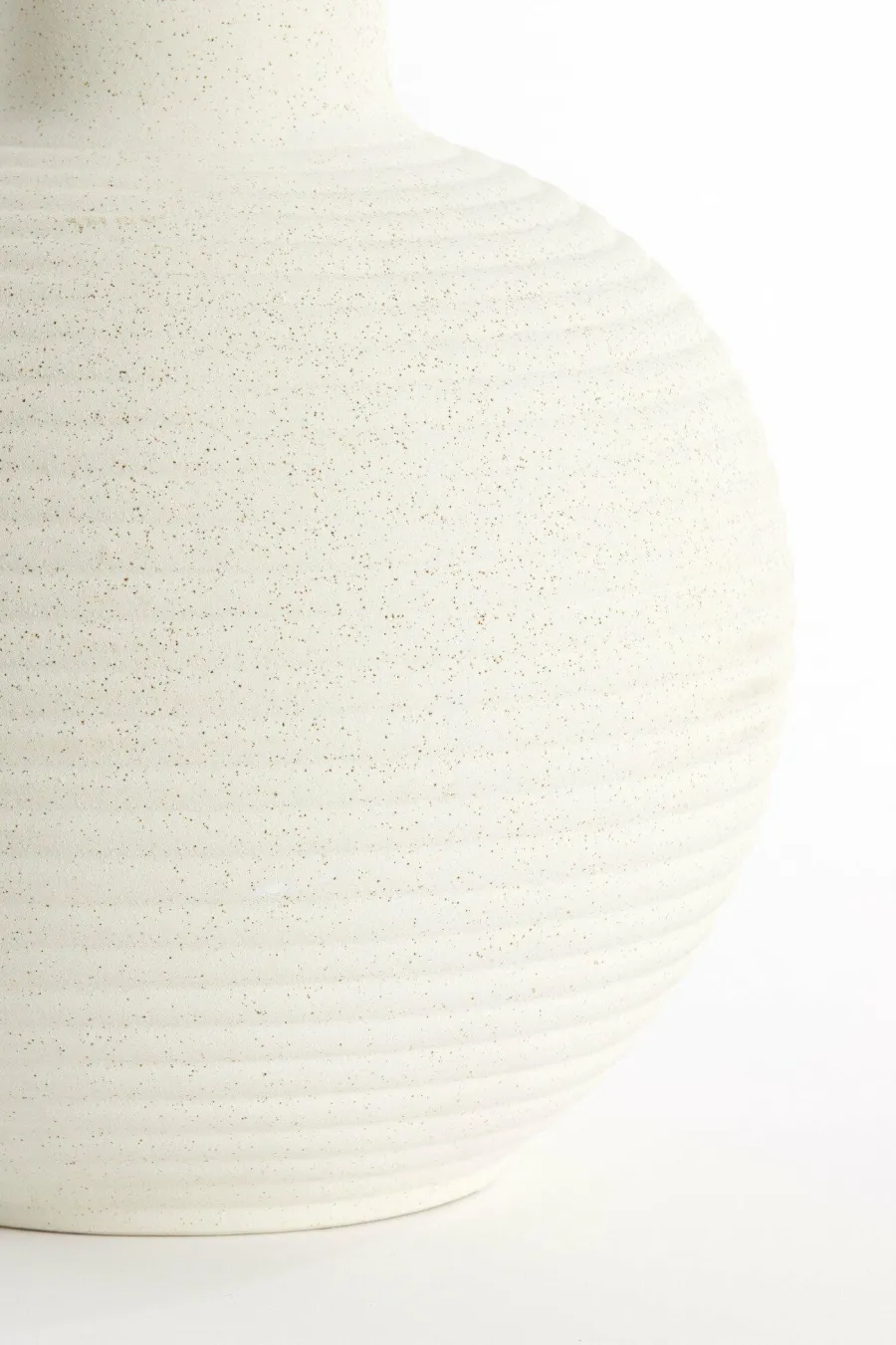 Light en Living Vaas deco Ø34x52 cm ULLOA keramiek mat crème Discount