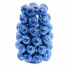 Light en Living Vaas deco Ø16x24,5 cm BUTANG keramiek metallic blauw Discount