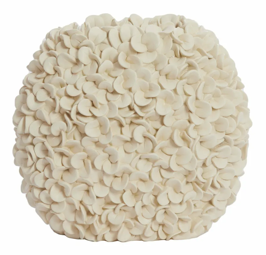 Light en Living Vaas deco 31,5x17x28 cm PHYLIA crème Sale