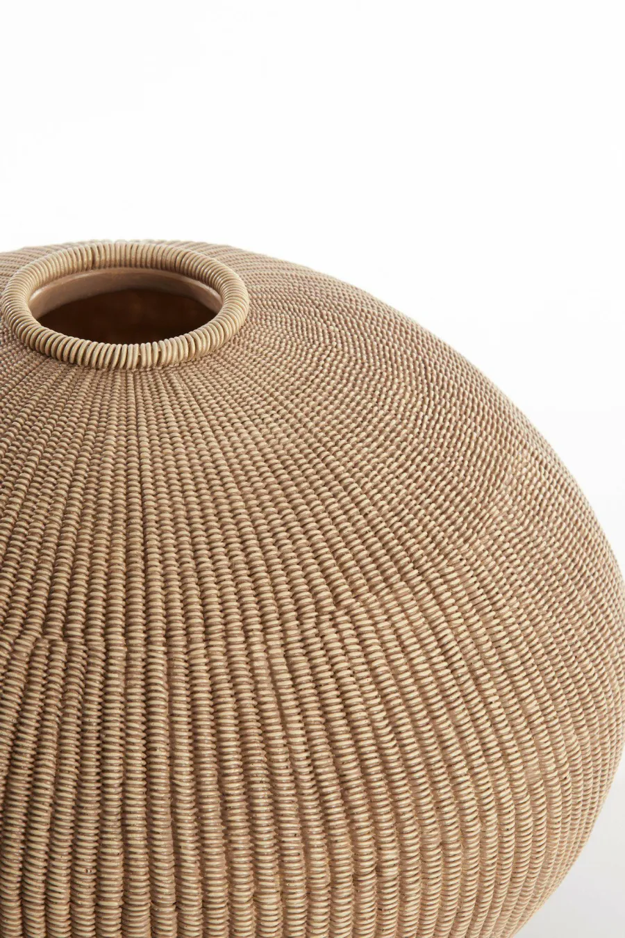 Light en Living Vaas deco Ø35x26,5 cm VALERIE licht bruin New