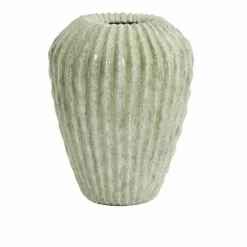 Light en Living Vaas deco Ø29x37 cm CACTI shiny mint groen