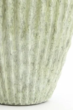 Light en Living Vaas deco Ø29x37 cm CACTI shiny mint groen