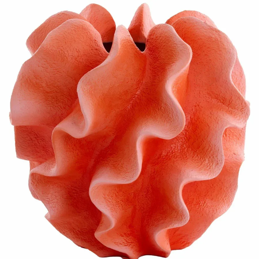 Light en Living Vaas deco Ø32,5X31 cm SHARUNA coral Clearance