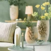 Light en Living Vaas deco 23X20,5X26 cm AMIATA keramiek mat crème Hot