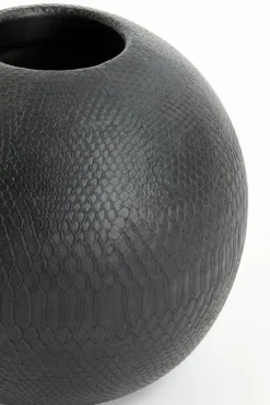 Light en Living Vaas deco Ø30x27,5 cm SKELD zwart Outlet