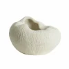Light en Living Vaas deco 39,5x32x24 cm DENISA crème Outlet