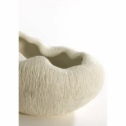 Light en Living Vaas deco 39,5x32x24 cm DENISA crème Outlet