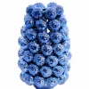 Light en Living Vaas deco Ø18,5x28 cm BUTANG keramiek metallic blauw Outlet