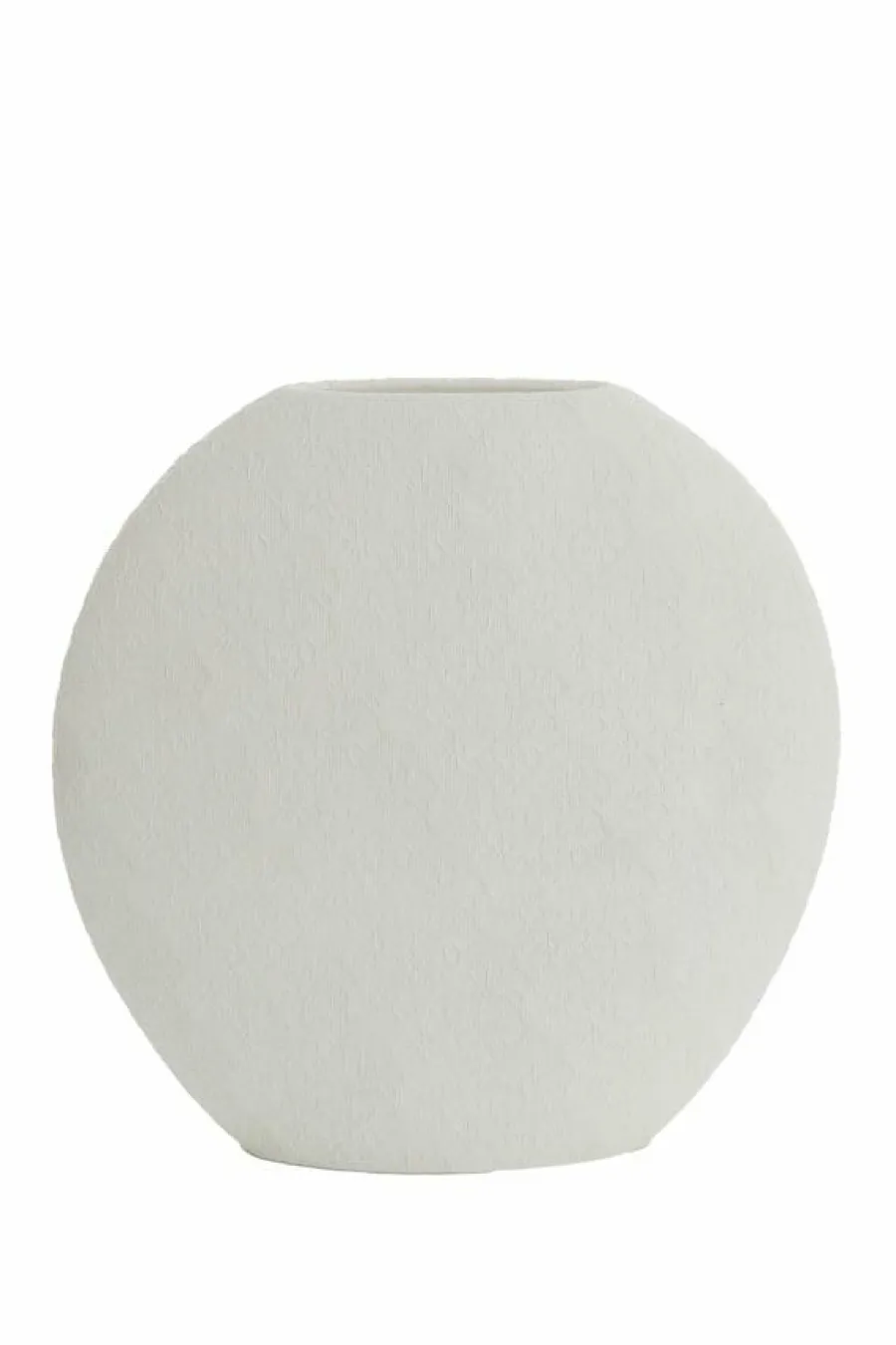 Light en Living Vaas deco 51x14x50 cm RENDA crème Outlet