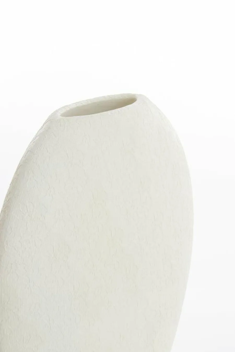 Light en Living Vaas deco 51x14x50 cm RENDA crème Outlet
