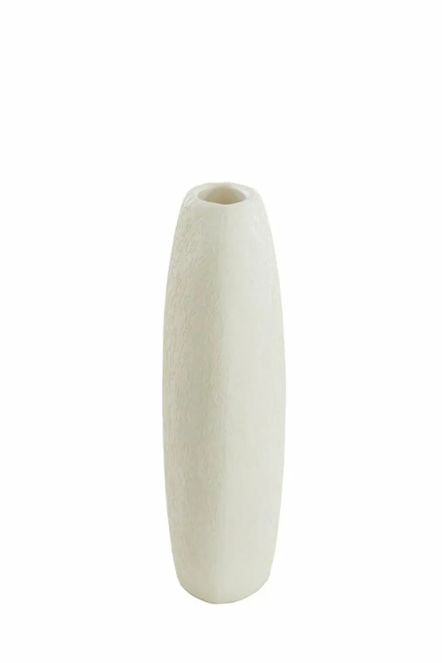 Light en Living Vaas deco 51x14x50 cm RENDA crème Outlet