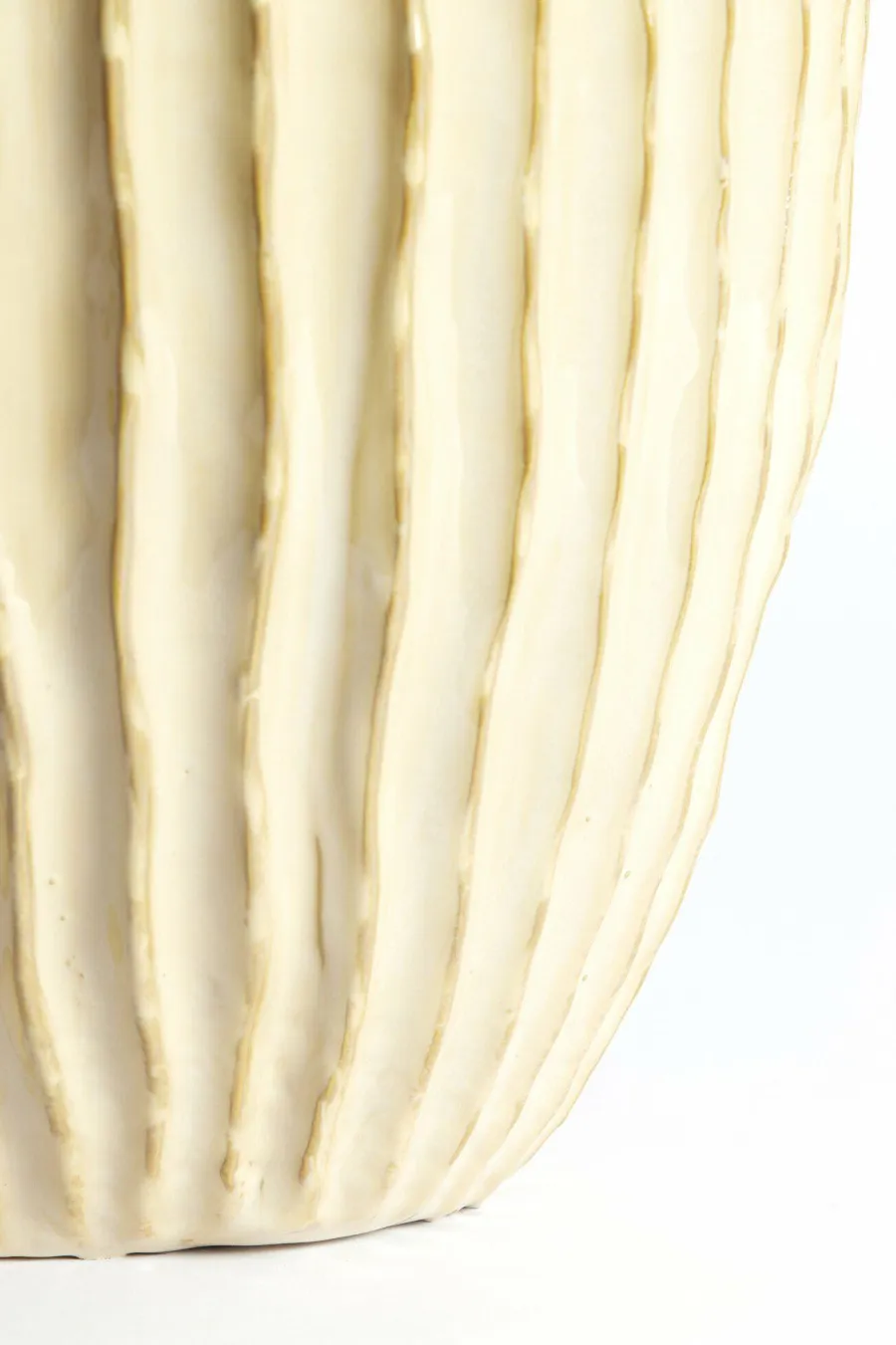 Light en Living Vaas deco Ø32X40 cm TALEA keramiek zand-beige Best