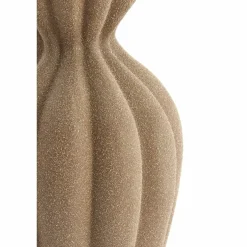 Light en Living Vaas deco Ø19x35,5 cm SILLIAN keramiek mat bruin Best