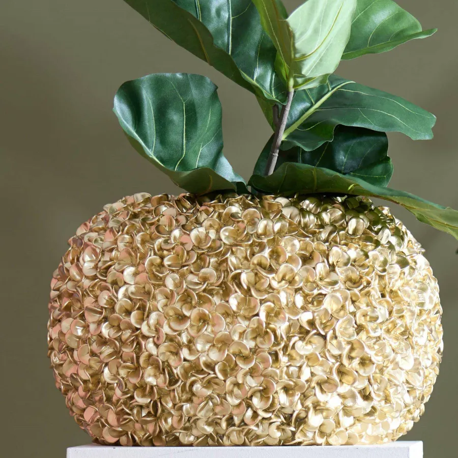Light en Living Vaas deco Ø47,5x30 cm PHYLIA goud Best