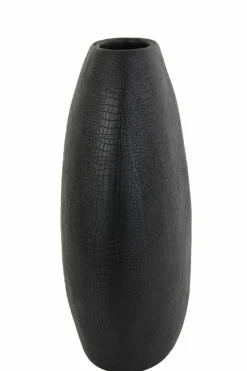 Light en Living Vaas deco 35x20,5x49,5 cm MAMBAS zwart Outlet