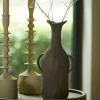 Light en Living Vaas deco 16x10x32 cm ANCONI donker bruin Online