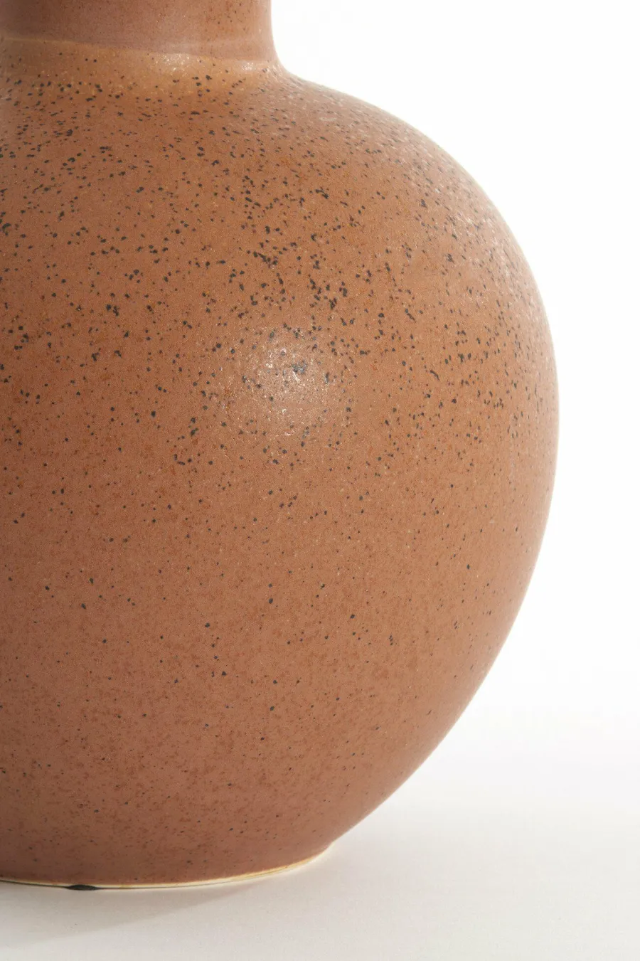 Light en Living Vaas deco Ø28,5x42 cm ULLOA keramiek mat terra