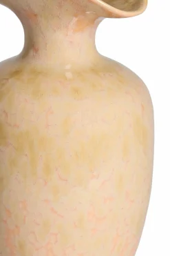 Light en Living Vaas deco 17x16x28 cm MARILLO keramiek light peach Online