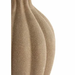 Light en Living Vaas deco Ø21,5x40,5 cm SILLIAN keramiek mat bruin Sale
