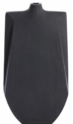 Light en Living Vaas deco 21x7,5x41 cm MAKAHA mat zwart