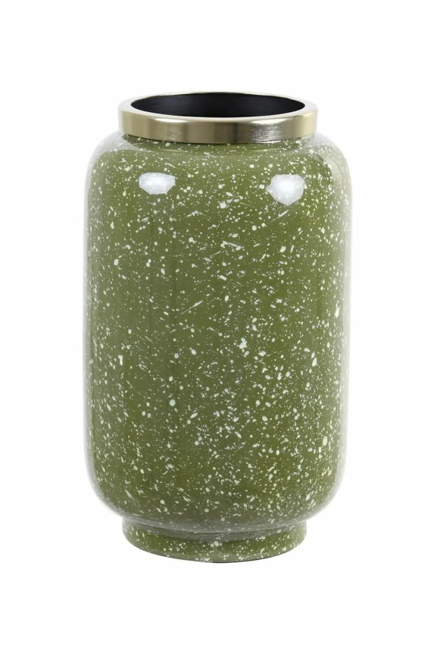 Light en Living Vaas deco Ø18x30 cm CHOW groen/wit-goud Best