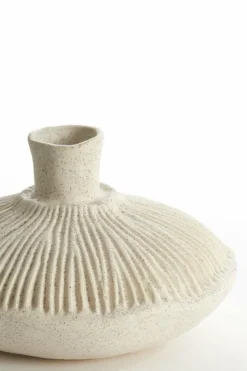 Light en Living Vaas deco Ø19x11 cm NEIRA crème Outlet