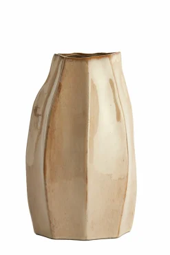Light en Living Vaas deco 25,5x21,5x42,5 cm CHIADO glans beige Clearance