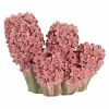 Light en Living Vaas deco 35x21x28 cm FLOWER keramiek roze+groen Online