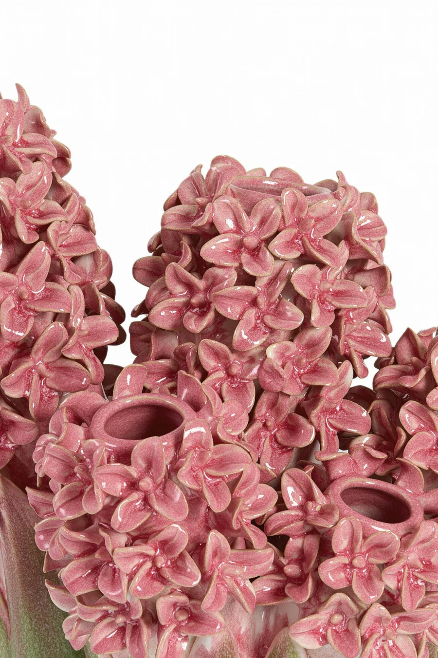 Light en Living Vaas deco 35x21x28 cm FLOWER keramiek roze+groen Online