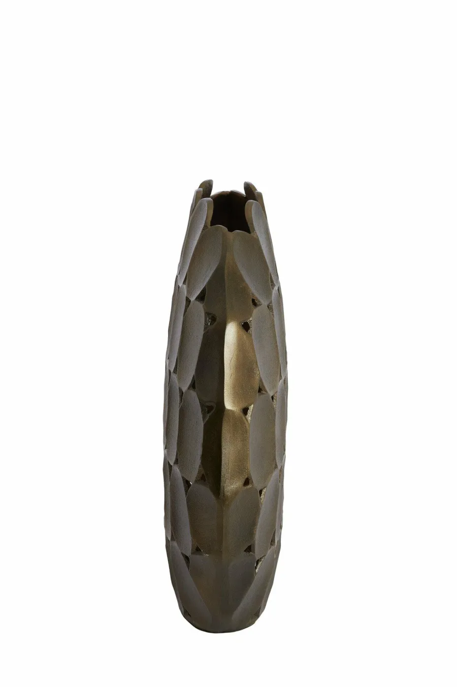Light en Living Vaas deco 40X11X41 cm ORLAN goud Outlet