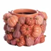 Light en Living Vaas deco Ø28x18 cm PUMPKIN rood Best