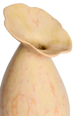 Light en Living Vaas deco Ø15,5x29 cm CULLA keramiek licht perzik