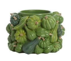 Light en Living Vaas deco Ø28x18 cm PUMPKIN groen