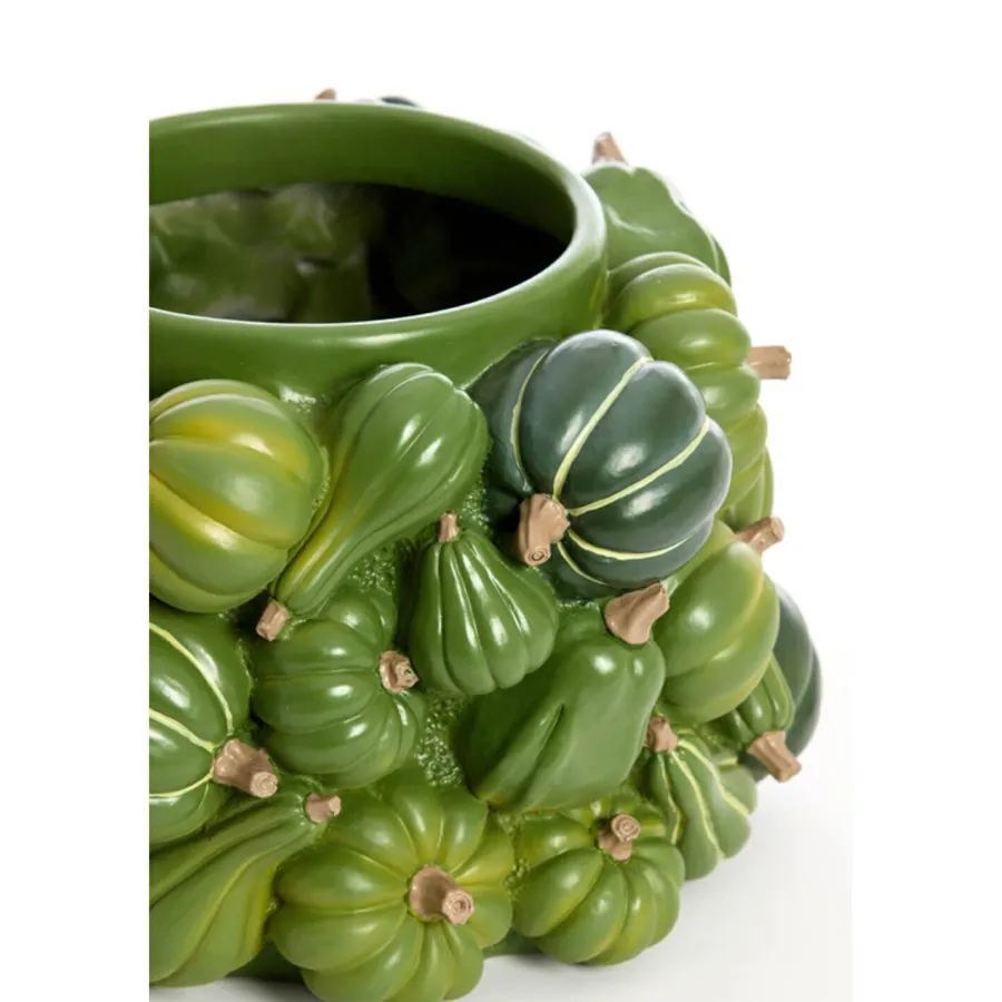 Light en Living Vaas deco Ø28x18 cm PUMPKIN groen