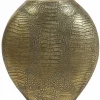 Light en Living Vaas deco 29,5x8x31,5 cm SKELD antiek brons Best
