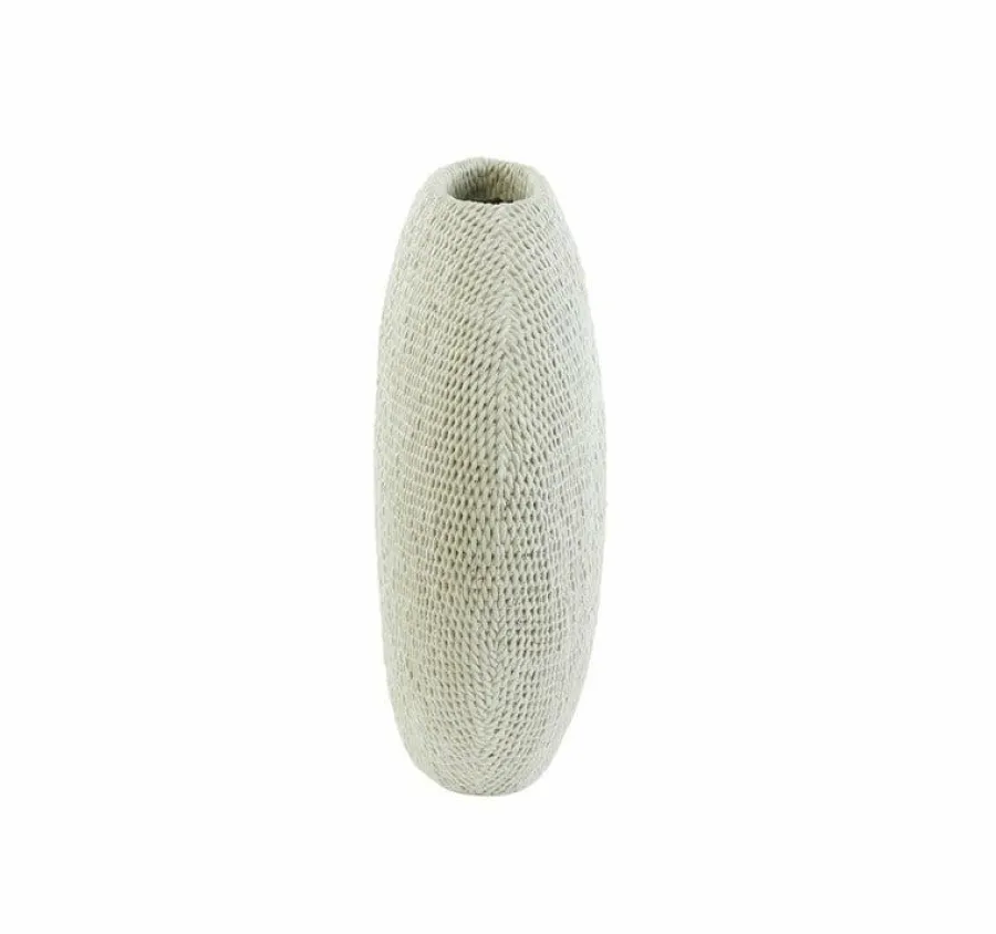 Light en Living Vaas deco 40,5x14,5x36,5 cm MASHABA zand Outlet