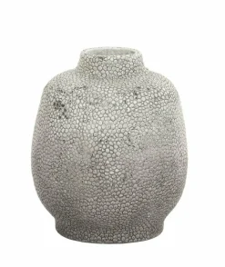 Light en Living Vaas deco RAYSKIN lichtgrijs - Ø23x28 cm Hot