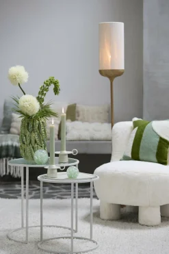 Light en Living Vaas deco Ø21x31 cm FABA mint groen Hot